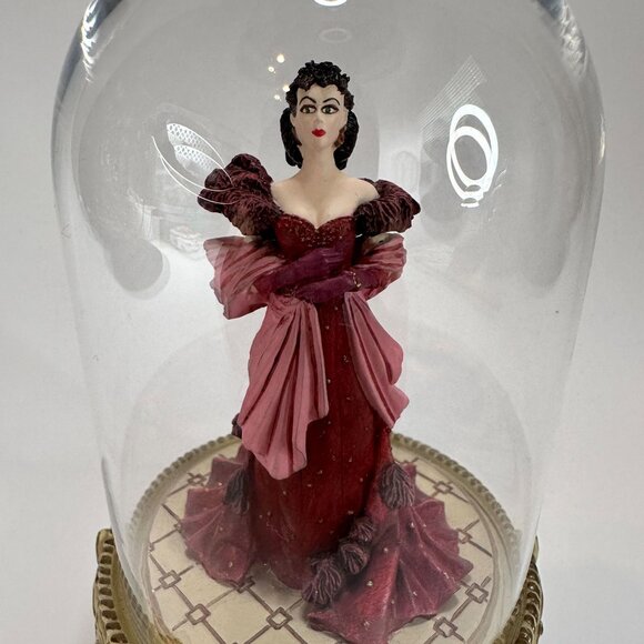 Scarlett's Shame 1993 Gone With The Wind Limited Edition #A7042 VTG Glass Dome - Picture 4 of 15